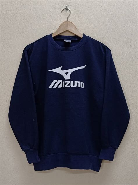 Mizuno MIZUNO Japanese Brand Tohoku Iwate Navy Color Sweatshirt Grailed