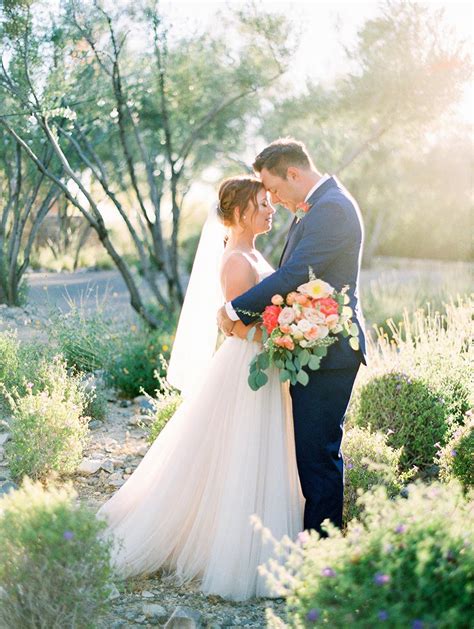 Sarah Hudiburg Weds Colby Korsun Spring Desert Inspired Destination