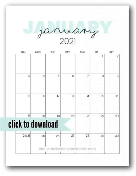 Pretty calendars | 101 different borders. Girly Calender 2021 | Month Calendar Printable