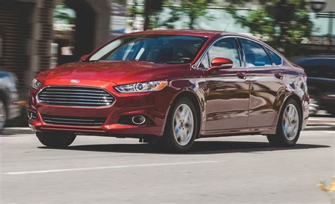 2014 Ford Fusion Se 15l Ecoboost Automatic Test Review Car And Driver
