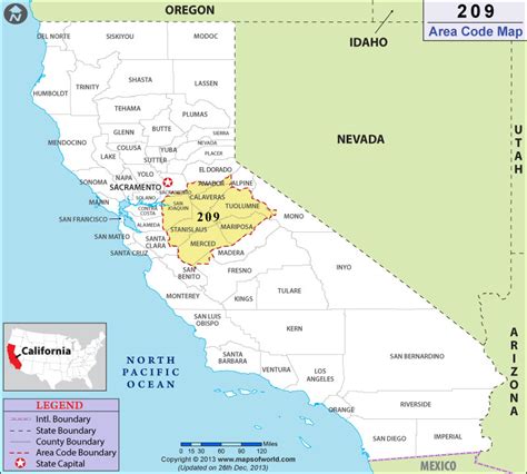 Check spelling or type a new query. 209 Area Code Map, Where is 209 Area Code in California