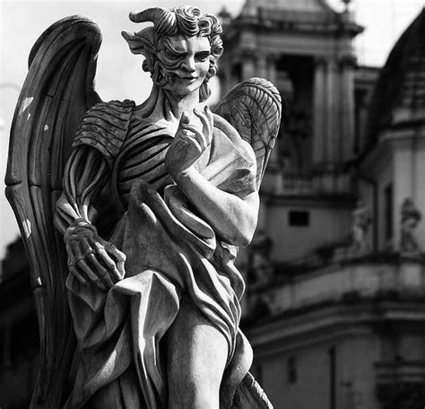 Angels Demons Sculpture Dark Art Drawings Statue Demon Art
