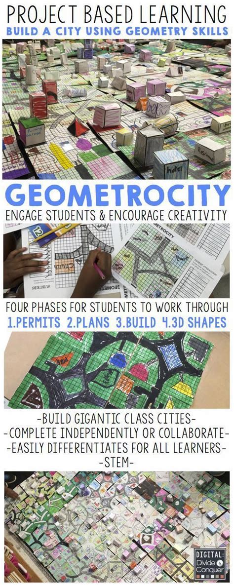 Push Students To Create Their Own City Using Geometry Skill