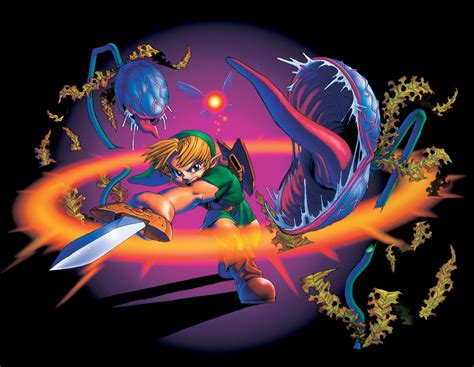 The Legend Of Zelda Ocarina Of Time Official Art Retro Is The Future