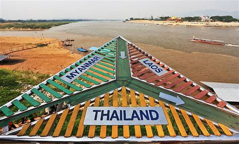 Which Countries Border Thailand Worldatlas