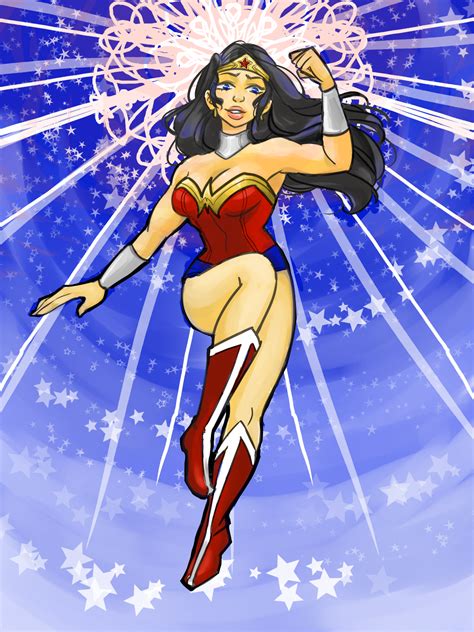 Fan Art I Drew Wonder Woman Today R DCcomics