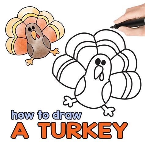 how to draw a turkey turkey drawing easy turkey drawing thanksgiving drawings