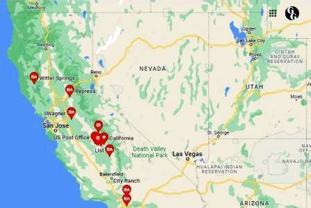 Complete List Of All California Zip Code And Map Genguide