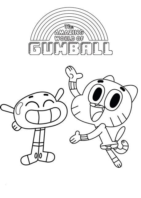 Llll hundreds of printable the amazing world of gumball coloring pages and books. The Amazing World of Gumball Coloring page | Boyama ...