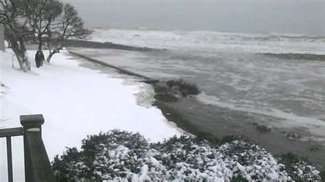 Winter Storm Hercules Destroys The Spit And Cuts New Channel To North