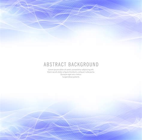 Abstract Elegant Blue Business Wave Background 257157 Vector Art At