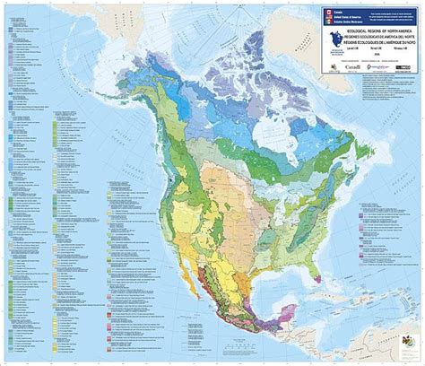 Ecoregions Of North America Ecosystems Research Us Epa North