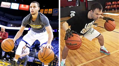 Top 3 Stephen Curry Dribbling Drills Two Ball Workout Youtube