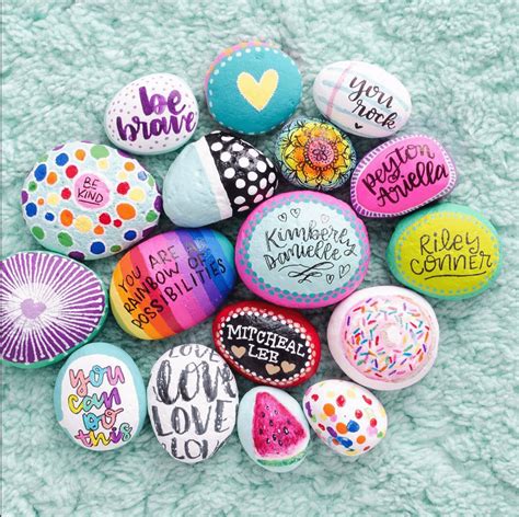 10 Inspiring Painted Rocks For Spreading Kindness