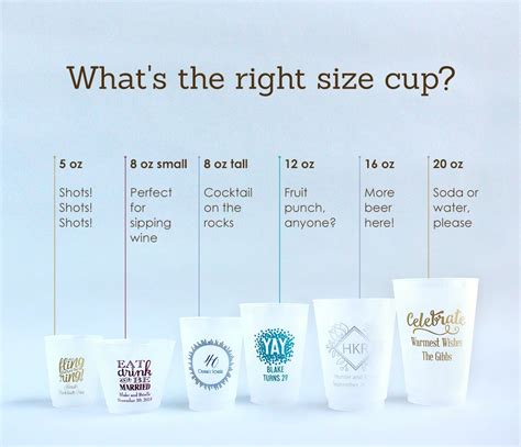 Drinkware Tips Whats The Right Size Cup For Your Beverages Beau