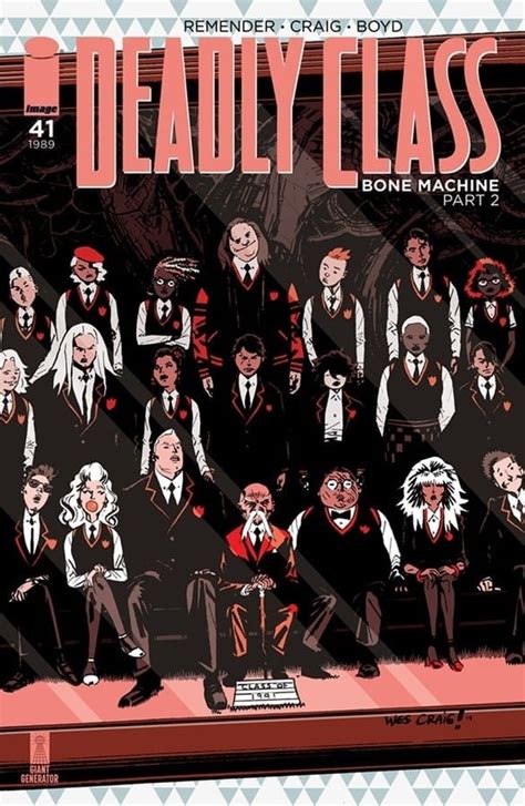 Review Deadly Class 41 Reunions And Ruminations Monkeys Fighting