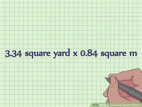 The conversion from square meters to meters or linear meters, is a simple process of division and multiplication. 3 Ways to Calculate Square Meters - wikiHow