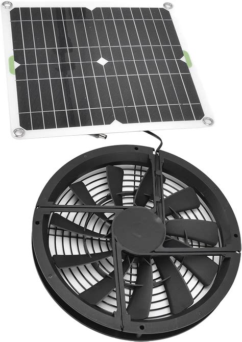 Solar Panel Fan Kit 100w 12v 2a Solar Powered Greenhouse