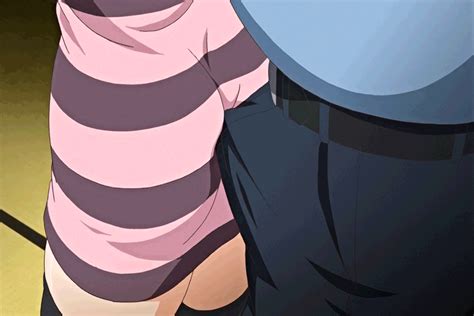 Poro Shin Hitou Meguri Animated Animated 1boy 1girl Ass Blue
