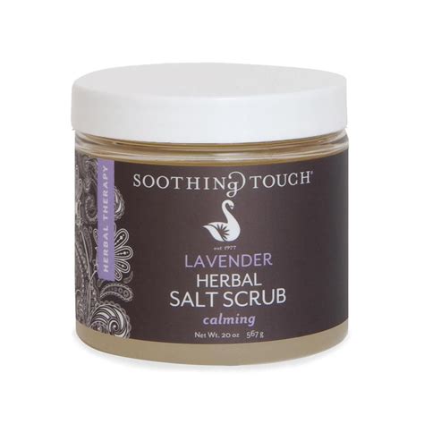 Soothing Touch Herbal Salt Scrub Lavender Salt Scrub Baking Soda