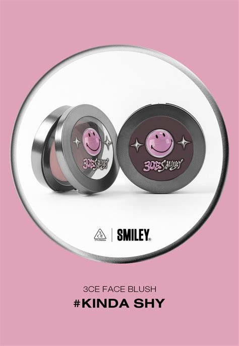 3ce Smiley Face Blush Kinda Shy