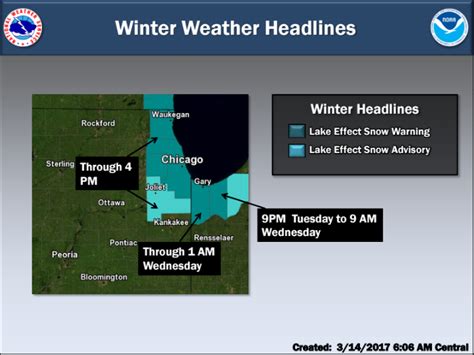 North Shore Weather Lake Effect Snow Warning In Effect Until 4 Pm