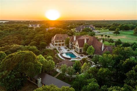 Massive Texas Home On A Pond With Six Reception Rooms Hitting Auction