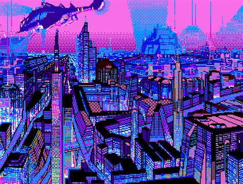 Vaporwave Cyberpunk Wallpaper