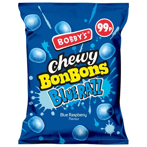 Blue Razz Chewy Bon Bons Bobbys Foods