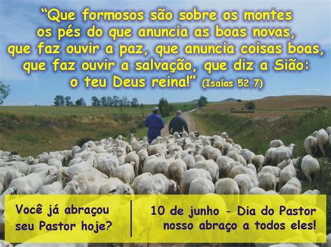 Que Dia Se Comemora O Dia Do Pastor