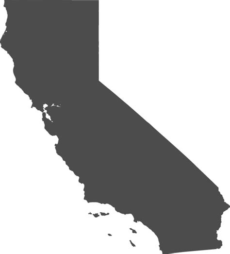 California Map Png Transparent California Mappng Images Pluspng
