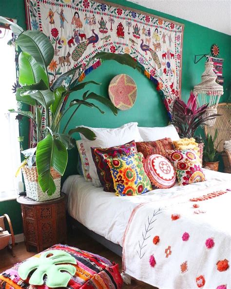 Pin By Katie Maleiko On Hideaway In 2020 Colorful Eclectic Bedroom