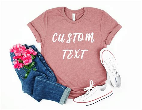 Custom Shirts Custom T Shirt Custom Shirt Personalized Etsy