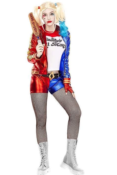 Disfraz De Harley Quinn Escuadrón Suicida 🎃 Dehalloweenes 🎃