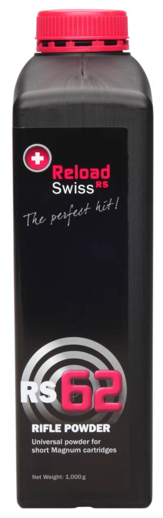 Reload Swiss Pulver Rs62 Dose à 1kg Reload Swiss Powder Powder