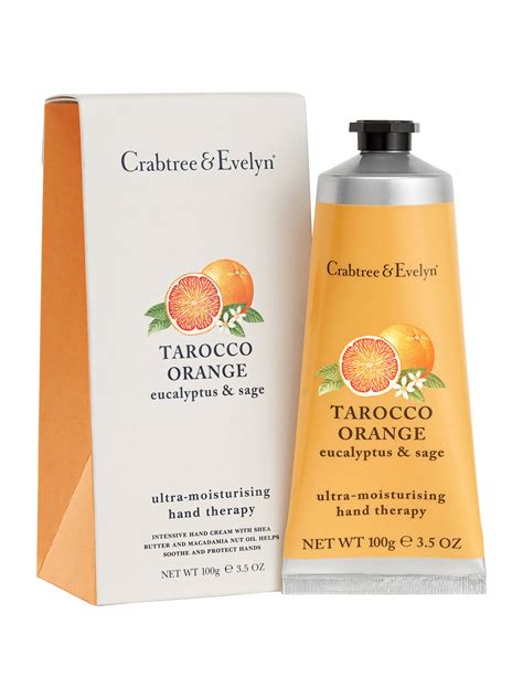 Crabtree And Evelyn Tarocco Orange Eucalyptus And Sage Hand Therapy Cream