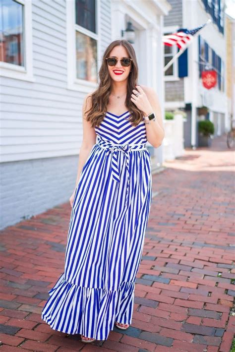 Vertical Striped Dress Outfit Ideas On Stylevore