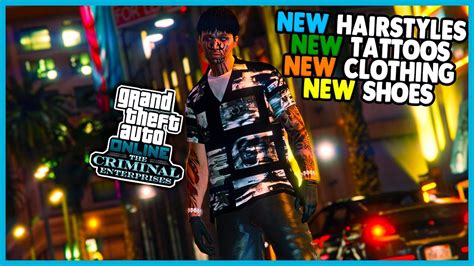Gta 5 Online All New Male Clothing Hairstyles Shoes🤩 The Criminal