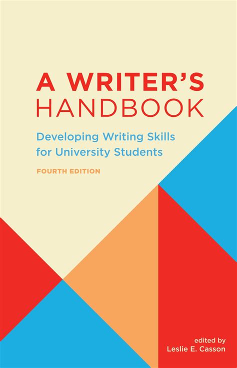 A Writers Handbook Fourth Edition Broadview Press