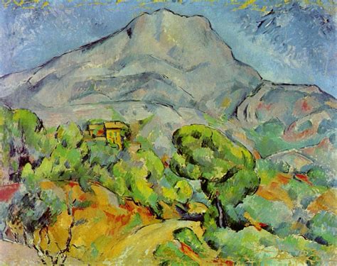 Road Near Mont Sainte Victoire Paul Cezanne