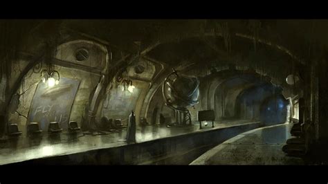 Wallpaper Id 1050559 Batman Hd Tunnel 1080p Drawing Subway
