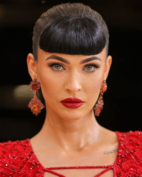 Ever Otherworldly Celebrity Beauty Look From This Years Fabulous Met Gala Fringe Hairstyles