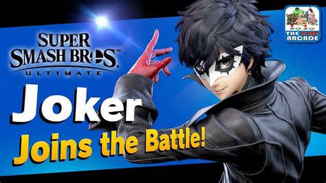 Super Smash Bros Ultimate Joker Joins The Battle Switch Gameplay