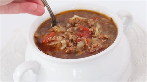 Plus, you can make extra and freeze it for up to six months. How To Make Cabbage Soup With Ground Beef - Crock Pot Or Instant Pot Recipe - Crockpot Inspirations