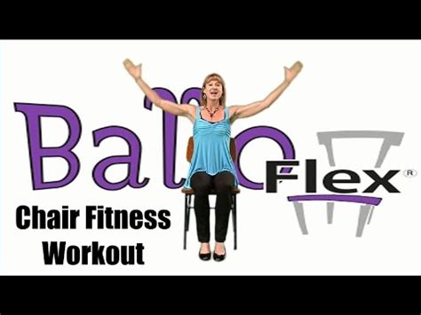 This video is especially handy because it's a full routine with clear directions that can be easily followed. Chair Fitness Workout | Chair Exercises For Seniors - YouTube