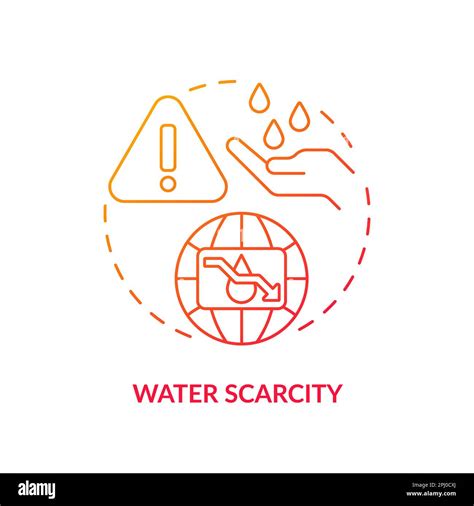 Water Scarcity Security Stock Vector Images Alamy