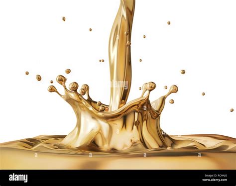 Liquid Gold Splash Hi Res Stock Photography And Images Alamy