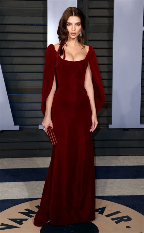 Emily Ratajkowski From 2018 Vanity Fair Oscars After Party E News