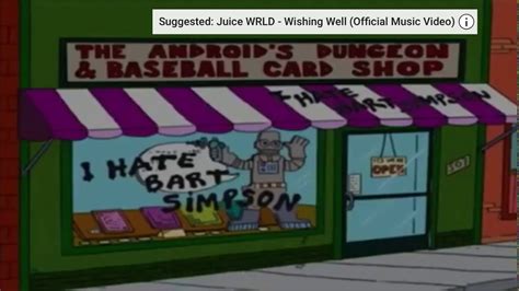 Juice Wrld Robbery Bart Simpson Youtube