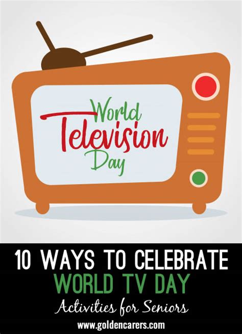 10 Ways To Celebrate World Television Day